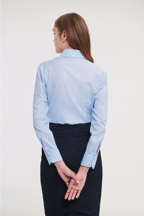 Camisa oxford de senhora de manga comprida Itália-RAG-Tailors-Fardas-e-Uniformes-Vestuario-Pro