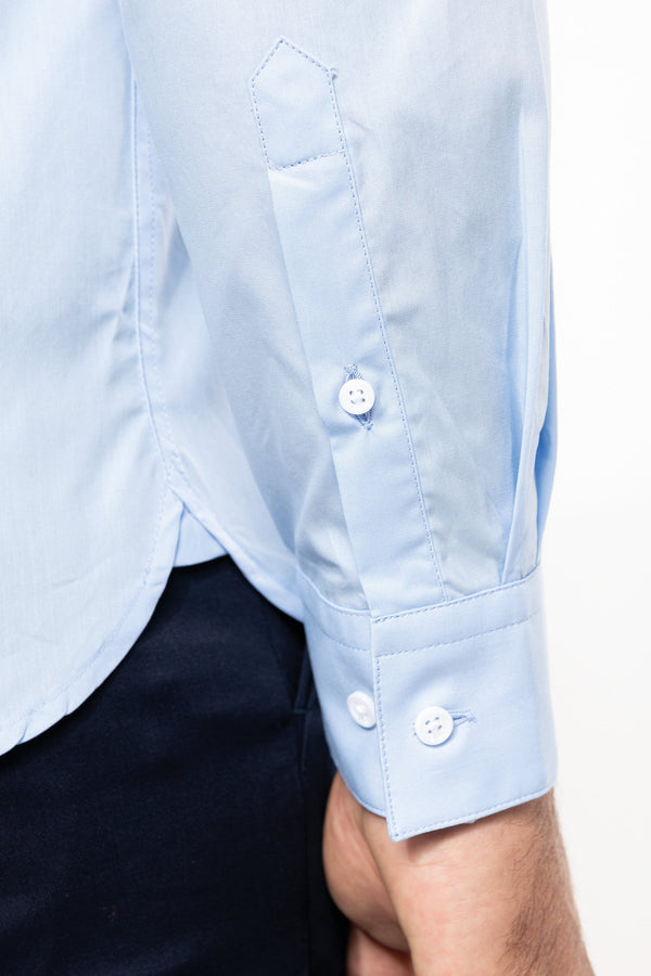 Camisa popeline manga comprida de homem-RAG-Tailors-Fardas-e-Uniformes-Vestuario-Pro