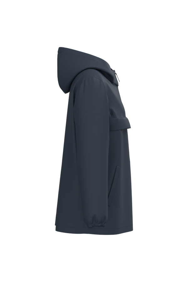 Camisola 1/2 fecho corta-vento impermeável eco-responsável unissexo-RAG-Tailors-Fardas-e-Uniformes-Vestuario-Pro