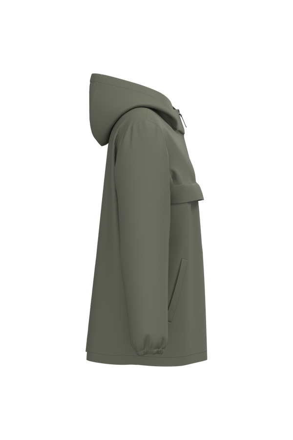 Camisola 1/2 fecho corta-vento impermeável eco-responsável unissexo-RAG-Tailors-Fardas-e-Uniformes-Vestuario-Pro