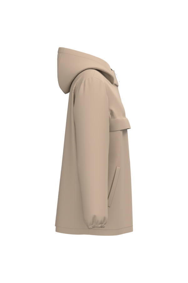 Camisola 1/2 fecho corta-vento impermeável eco-responsável unissexo-RAG-Tailors-Fardas-e-Uniformes-Vestuario-Pro