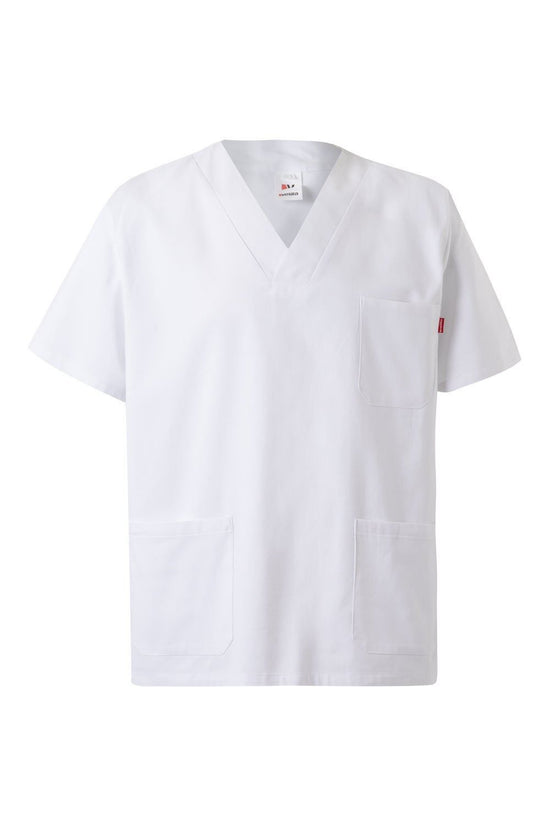 Camisola Estilo Pijama 100% Algodao de Manga Curta-Branco-XS-RAG-Tailors-Fardas-e-Uniformes-Vestuario-Pro
