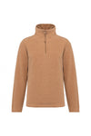 Camisola Micropolar Homem Aldo (1 de 3)-Camel Heather-XS-RAG-Tailors-Fardas-e-Uniformes-Vestuario-Pro