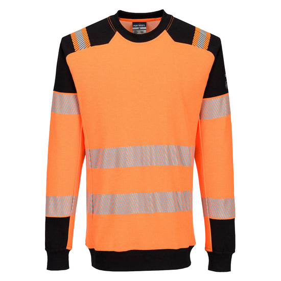 Camisola Modaflame Knit HVO FR-Laranja/preto-S-RAG-Tailors-Fardas-e-Uniformes-Vestuario-Pro
