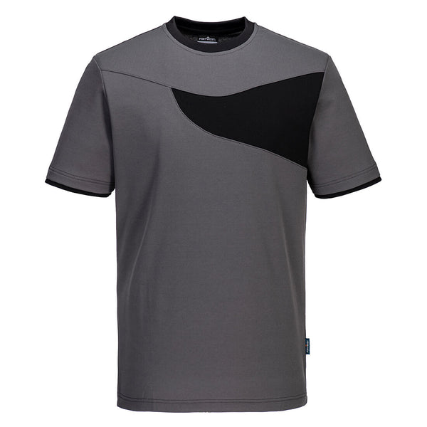 Camisola PW2 Cotton Comfort S/S-Cinza Zoom/Preto-S-RAG-Tailors-Fardas-e-Uniformes-Vestuario-Pro