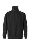 Camisola com Meio Fecho-Preto-XS-RAG-Tailors-Fardas-e-Uniformes-Vestuario-Pro