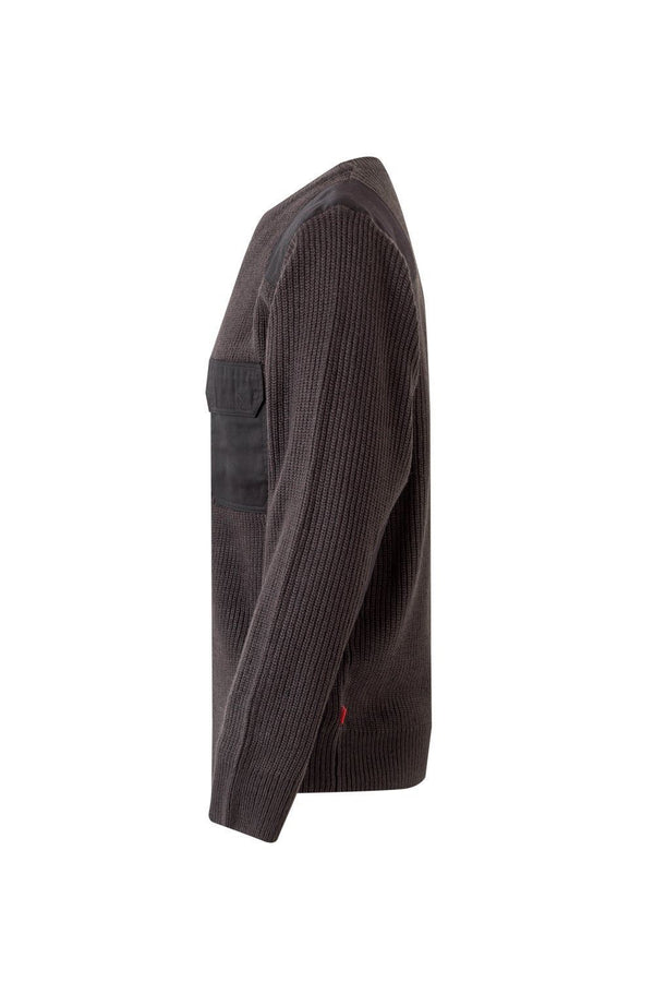 Camisola de Ponto Grosso com Gola Redonda-RAG-Tailors-Fardas-e-Uniformes-Vestuario-Pro