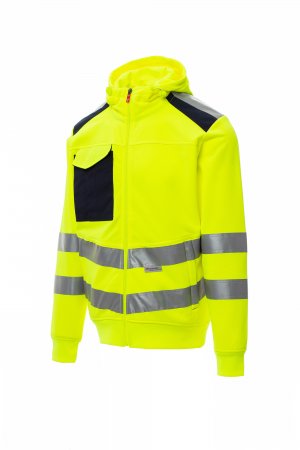 Camisola de alta visibilidade com capuz para homem Leader-RAG-Tailors-Fardas-e-Uniformes-Vestuario-Pro