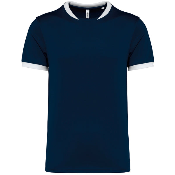 Camisola de rugby de manga curta unissexo-Sporty Navy-XS-RAG-Tailors-Fardas-e-Uniformes-Vestuario-Pro