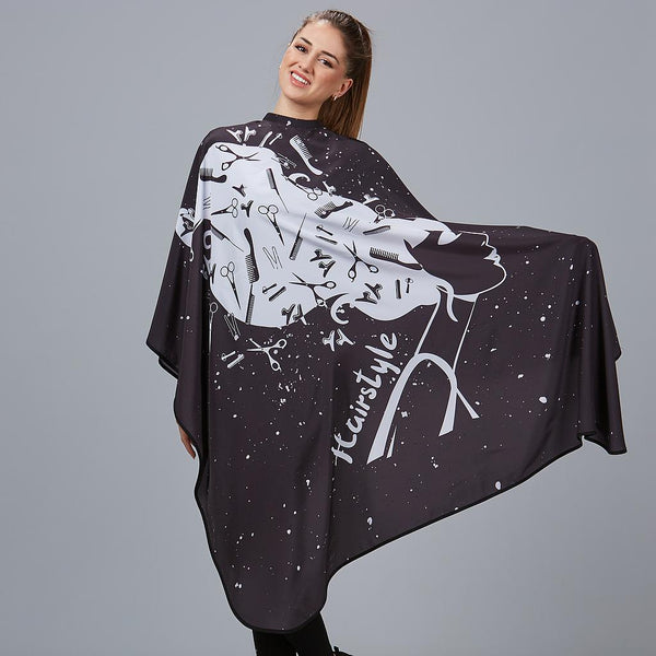 Capa Cabeleireiro Estampada-HairStyle-Único-RAG-Tailors-Fardas-e-Uniformes-Vestuario-Pro