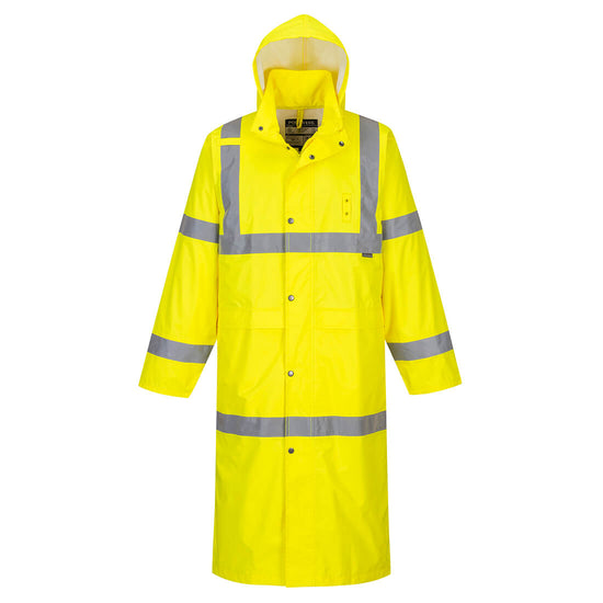 Capa de Chuva de Alta Visibilidade 122cm-Amarelo-S-RAG-Tailors-Fardas-e-Uniformes-Vestuario-Pro