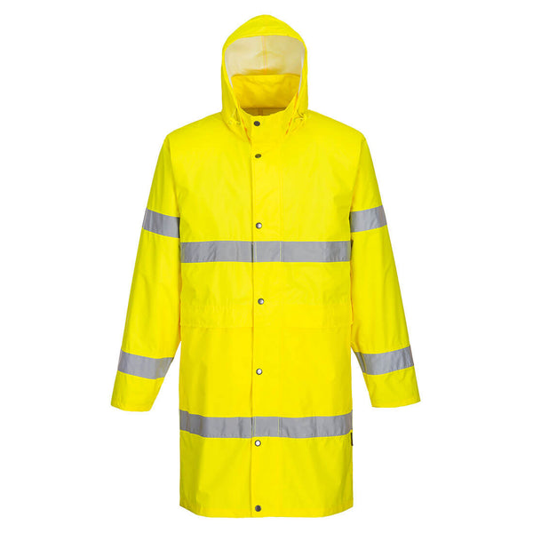 Capa de chuva Alta Visibilidade 100cm-Amarelo-XS-RAG-Tailors-Fardas-e-Uniformes-Vestuario-Pro