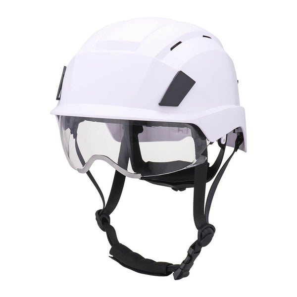 Capacete de Proteção com Viseira Integrada Integrated Visor-Branco-Único-RAG-Tailors-Fardas-e-Uniformes-Vestuario-Pro