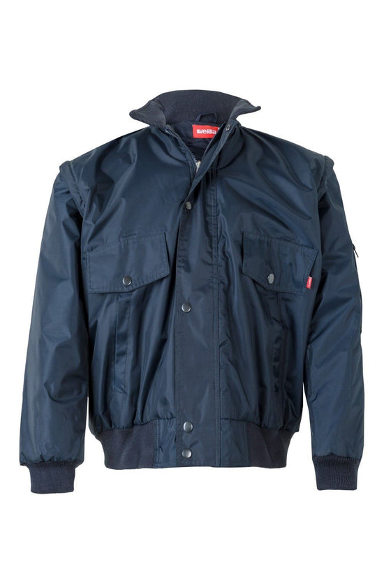 Casaco Acolchoado Impermeável Desmontável-Azul Navy-S-RAG-Tailors-Fardas-e-Uniformes-Vestuario-Pro