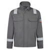 Casaco Bizflame Work Ignífugo e Antiestático-Cinzento-S-RAG-Tailors-Fardas-e-Uniformes-Vestuario-Pro