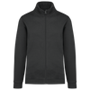 Casaco Cardado c\fecho-Cinzento Escuro-4XL-RAG-Tailors-Fardas-e-Uniformes-Vestuario-Pro