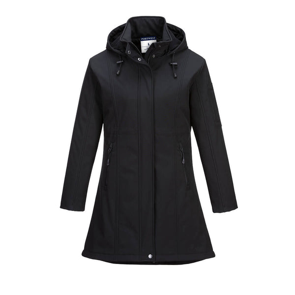 Casaco Carla Softshell-Preto-XS-RAG-Tailors-Fardas-e-Uniformes-Vestuario-Pro
