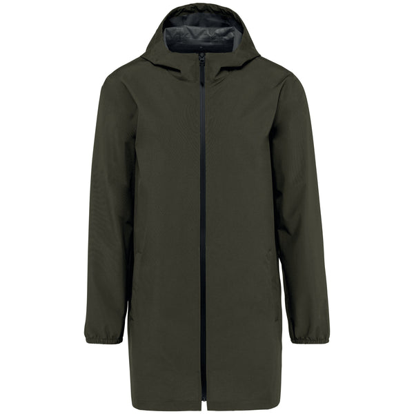 Casaco Eco responsável impermeável Unissexo Bilian-Khaki-XSS-RAG-Tailors-Fardas-e-Uniformes-Vestuario-Pro