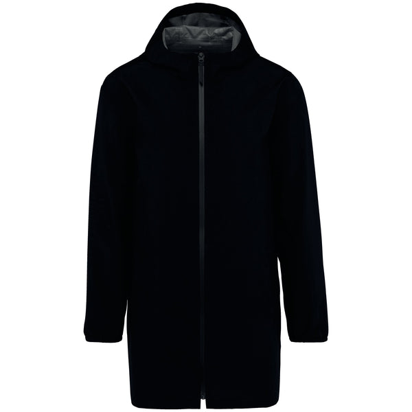 Casaco Eco responsável impermeável Unissexo Bilian-Preto-XXS-RAG-Tailors-Fardas-e-Uniformes-Vestuario-Pro