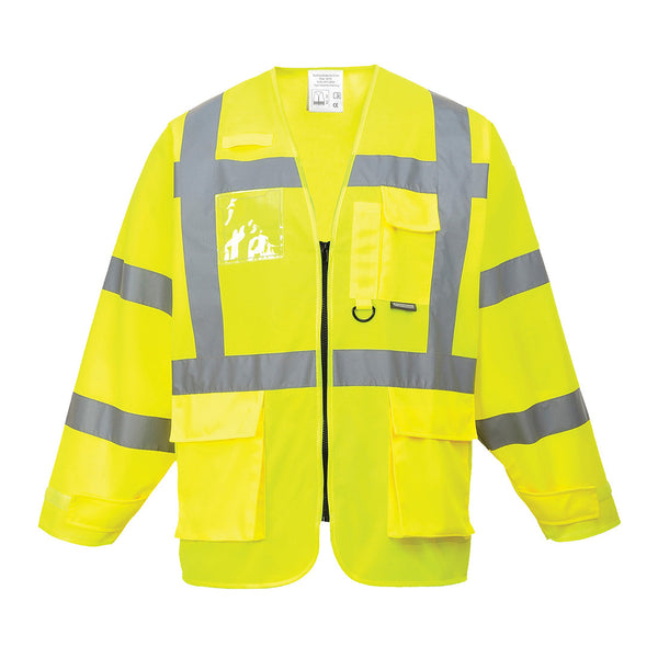 Casaco Executive de alta Visibilidade-Amarelo-S-RAG-Tailors-Fardas-e-Uniformes-Vestuario-Pro