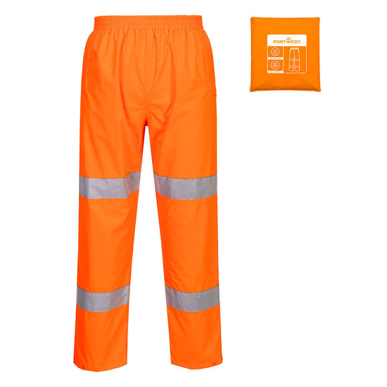 Casaco Hi-Vis Leve e Empacotável-Laranja-S-RAG-Tailors-Fardas-e-Uniformes-Vestuario-Pro
