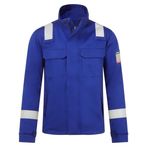 Casaco Ignífugo Resistente a Produtos Químicos-Azul Royal-S-RAG-Tailors-Fardas-e-Uniformes-Vestuario-Pro