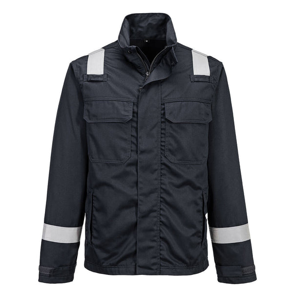 Casaco Ignífugo Resistente a Produtos Químicos-Preto-XS-RAG-Tailors-Fardas-e-Uniformes-Vestuario-Pro