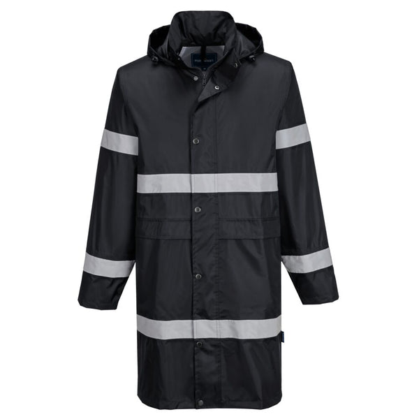 Casaco Impermeável de Chuva Iona 100cm-Preto-S-RAG-Tailors-Fardas-e-Uniformes-Vestuario-Pro