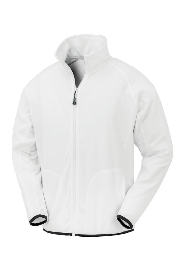 Casaco MicroPolar poliester reciclado-Branco-XS-RAG-Tailors-Fardas-e-Uniformes-Vestuario-Pro