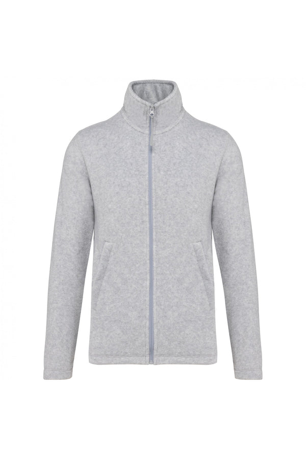 Casaco Micropolar Aldo 1/3-Ash Heather-S-RAG-Tailors-Fardas-e-Uniformes-Vestuario-Pro