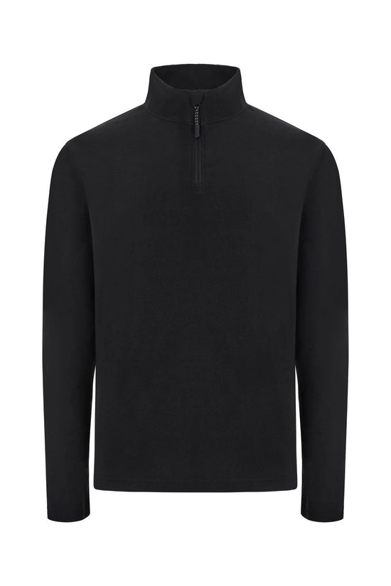 Casaco Micropolar Meio Fecho Unissexo Albury-Black - 200-XS-RAG-Tailors-Fardas-e-Uniformes-Vestuario-Pro