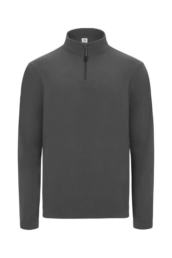 Casaco Micropolar Meio Fecho Unissexo Albury-Dark Grey - 201-XS-RAG-Tailors-Fardas-e-Uniformes-Vestuario-Pro