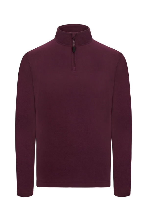 Casaco Micropolar Meio Fecho Unissexo Albury-Wine - 403-XS-RAG-Tailors-Fardas-e-Uniformes-Vestuario-Pro