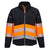 Casaco PW3 Hi-Vis Classe 1 Softshell ( 3L )-Preto/Laranja-4XL-RAG-Tailors-Fardas-e-Uniformes-Vestuario-Pro