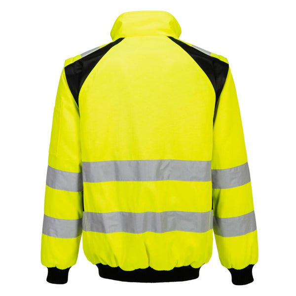 Casaco Piloto PW3 Hi-Vis 2 em 1-RAG-Tailors-Fardas-e-Uniformes-Vestuario-Pro