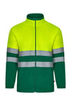 Casaco Polar Bicolor Alta Visibilidade-Amarelo/Verde-S-RAG-Tailors-Fardas-e-Uniformes-Vestuario-Pro