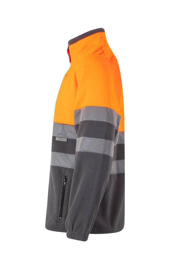 Casaco Polar Bicolor de Alta Visibilidade-RAG-Tailors-Fardas-e-Uniformes-Vestuario-Pro