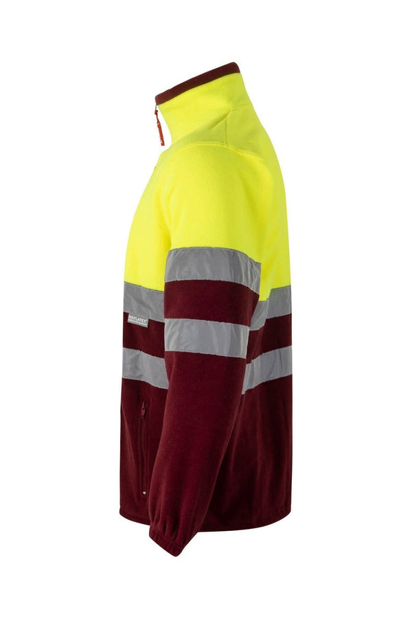 Casaco Polar Bicolor de Alta Visibilidade-RAG-Tailors-Fardas-e-Uniformes-Vestuario-Pro