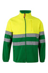 Casaco Polar Bicolor de Alta Visibilidade-VERDE ERVA/AMARELO FLUORESCENTE - 29/20-XS-RAG-Tailors-Fardas-e-Uniformes-Vestuario-Pro