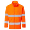Casaco Polar Essential de Alta Visibilidade-Laranja-XS-RAG-Tailors-Fardas-e-Uniformes-Vestuario-Pro