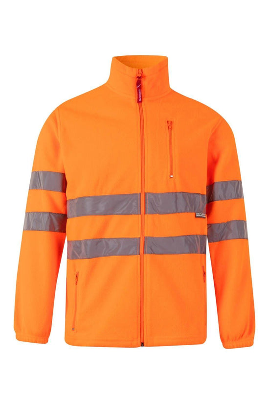 Casaco Polar de Alta Visibilidade-Narnaja Fluor-XS-RAG-Tailors-Fardas-e-Uniformes-Vestuario-Pro