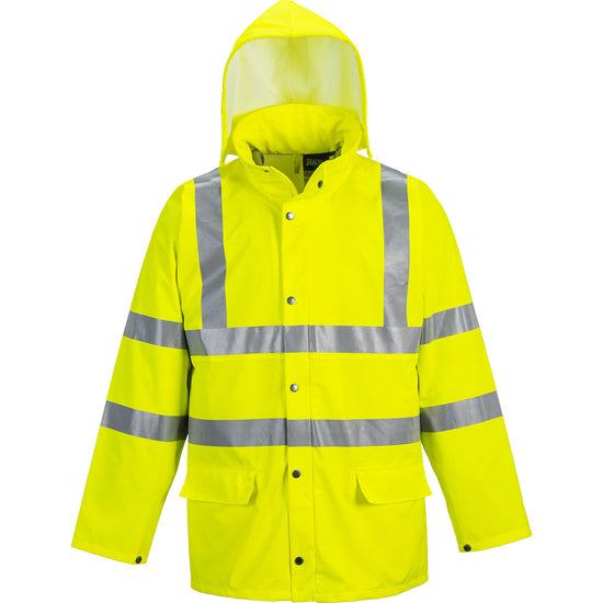 Casaco Sealtex Ultra de Alta Visibilidade Impermeável-Amarelo-XS-RAG-Tailors-Fardas-e-Uniformes-Vestuario-Pro