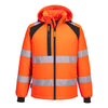 Casaco Softshell Almofadado WX2 (2L) de Alta Visibilidade-Laranja/preto-S-RAG-Tailors-Fardas-e-Uniformes-Vestuario-Pro