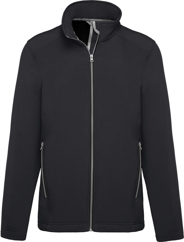 Casaco Softshell Bartolo de homem com 2 camadas-Titanium-S-RAG-Tailors-Fardas-e-Uniformes-Vestuario-Pro