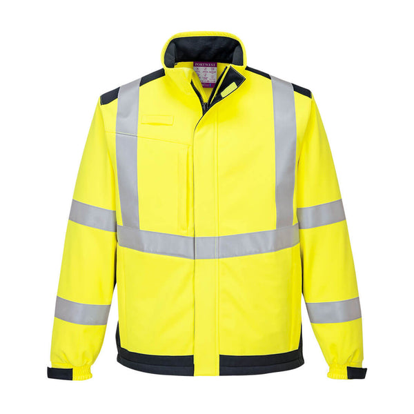 Casaco Softshell Modaflame Multinorma Arc-Amarelo/Marinho-S-RAG-Tailors-Fardas-e-Uniformes-Vestuario-Pro