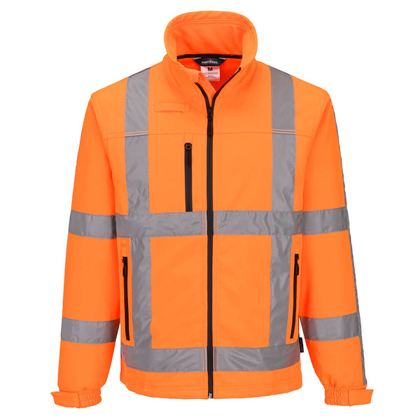 Casaco Softshell RWS Hi-Vis (3L)-Laranja-S-RAG-Tailors-Fardas-e-Uniformes-Vestuario-Pro