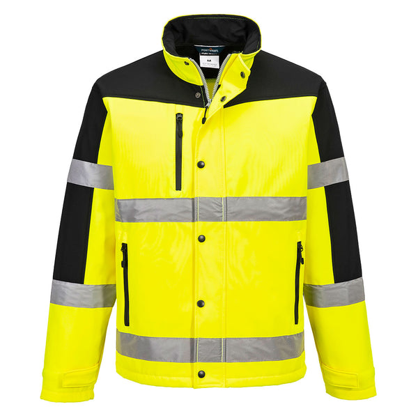 Casaco Softshell bicolor (3L)-Amarelo-S-RAG-Tailors-Fardas-e-Uniformes-Vestuario-Pro