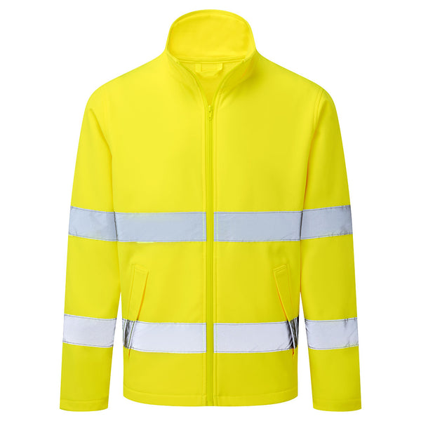Casaco Softshell de Alta Visibilidade Essential (2L)-Amarelo-XS-RAG-Tailors-Fardas-e-Uniformes-Vestuario-Pro