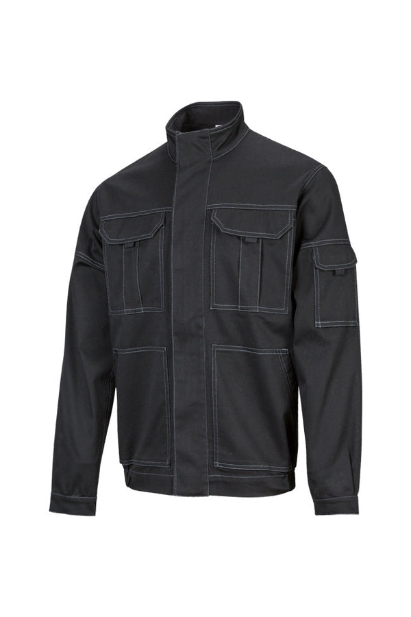 Casaco Stretch Multibolsos-Preto-S-RAG-Tailors-Fardas-e-Uniformes-Vestuario-Pro