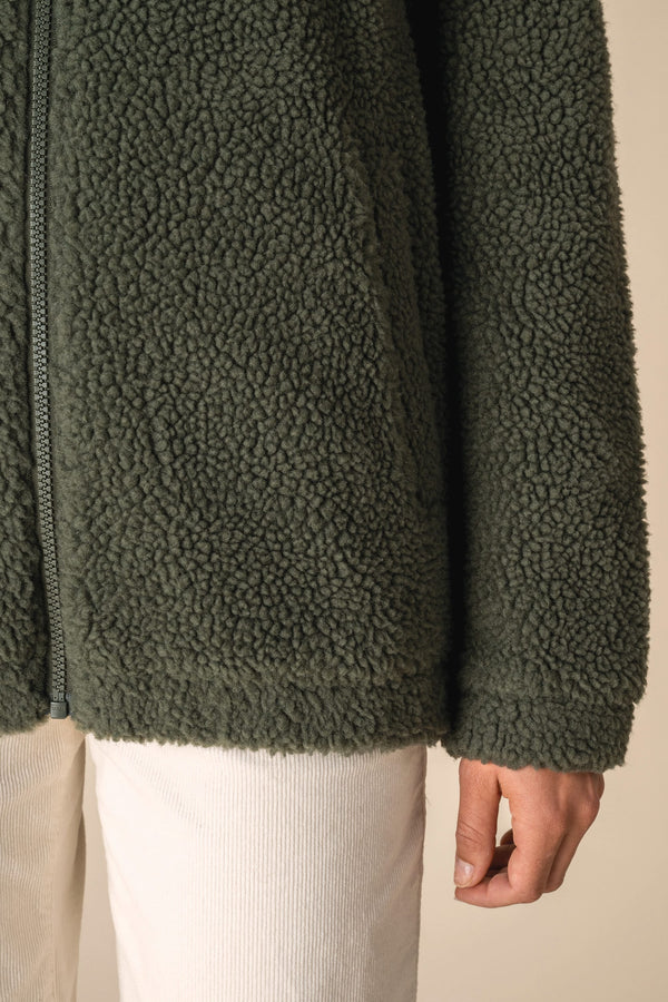 Casaco Sweatshirt com Ombros Descaídos em Sherpa Unissexo-RAG-Tailors-Fardas-e-Uniformes-Vestuario-Pro